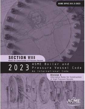 ASME BPVC Section VIII Div 3-2023